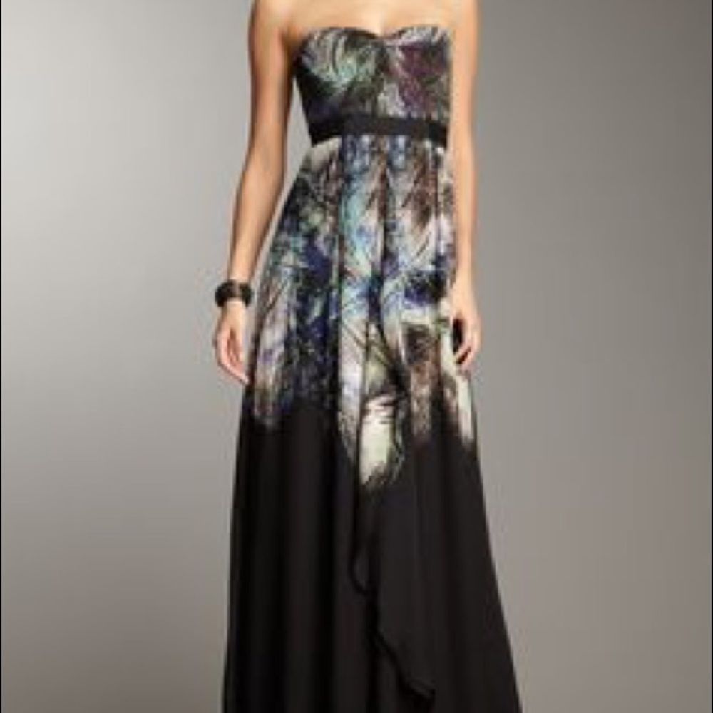 ‼️SALE- BCBGMAXAZRIA Tae Silk Evening Dress -